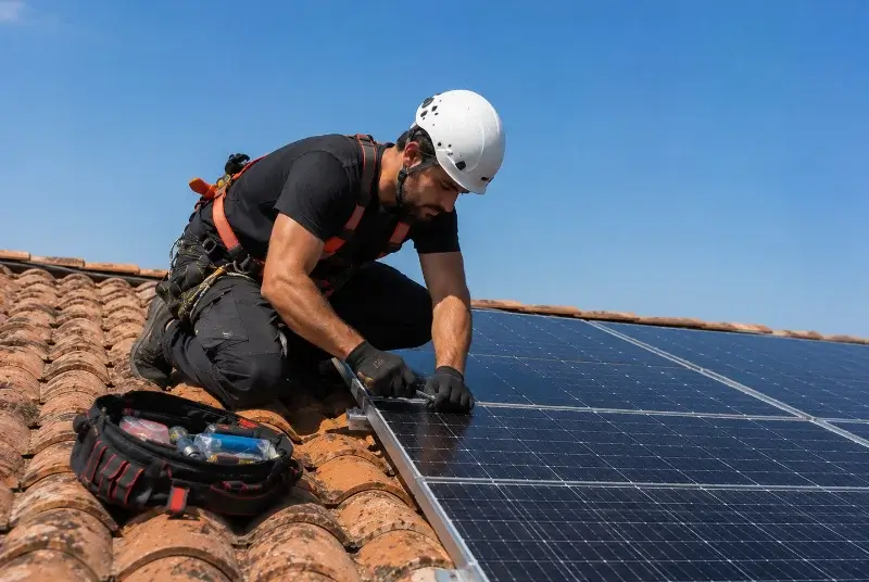 Maintenance et monitoring de panneaux solaires à Billère
