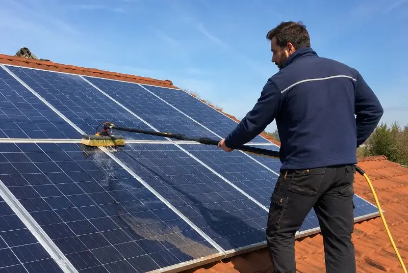 Nettoyage et entretien de panneaux solaires à Billère